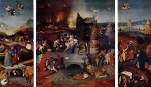 Hieronymous Bosch - Triptych of Temptation of St Anthony