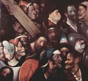 Hieronymous Bosch - Christ Carrying the Cross 1515-16