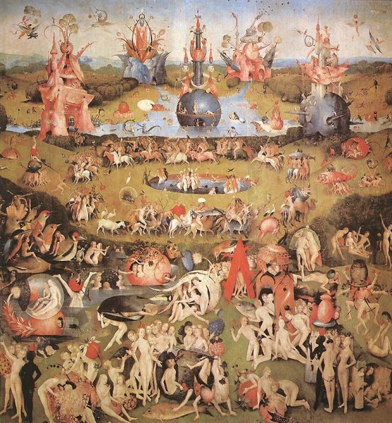 Garden of Earthly Delights, central panel of the triptych