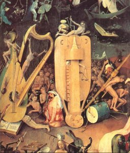 Garden of Earthly Delights, central panel of the triptych