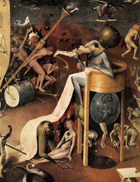 Triptych of Garden of Earthly Delights (detail) 10