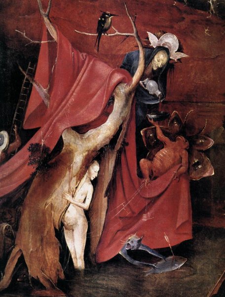 Triptych of Temptation of St Anthony (detail) 13