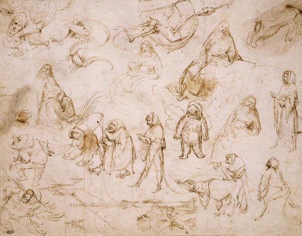 Sketches for a Temptation of St. Anthony