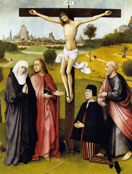 Crucifixion with a Donor 1480-85