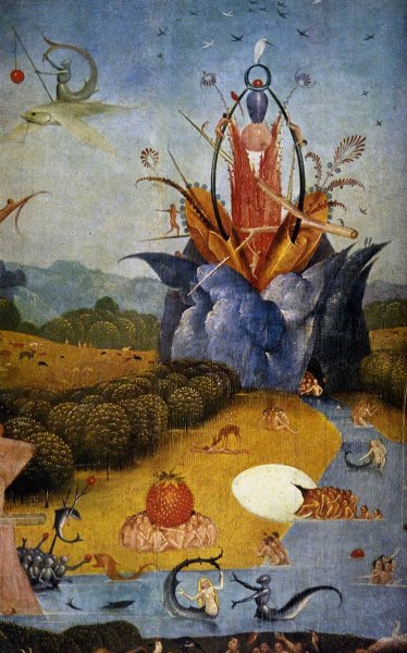 Triptych of Garden of Earthly Delights (detail 1) c. 1500