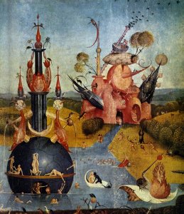 Triptych of Garden of Earthly Delights (detail 2) c. 1500