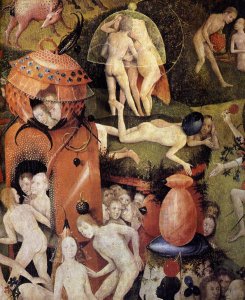 Triptych of Garden of Earthly Delights (detail 4) c. 1500