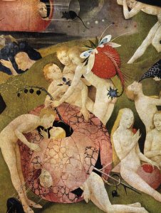 Triptych of Garden of Earthly Delights (detail 7) c. 1500