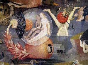 Triptych of Garden of Earthly Delights (detail 8) c. 1500