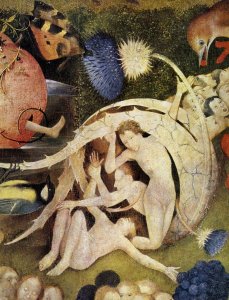 Triptych of Garden of Earthly Delights (detail 9) c. 1500