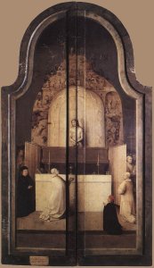 Triptych of the Adoration of the Magi (closed) c. 1510