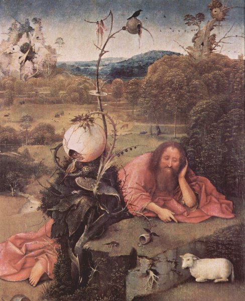 St. John the Baptist in Meditation